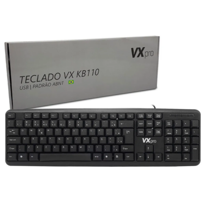 TECLADO VXPRO VXKB110 COM FIO