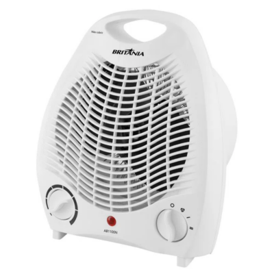 Aquecedor de Ar Britania AB1100N 3 Niveis Branco 127V