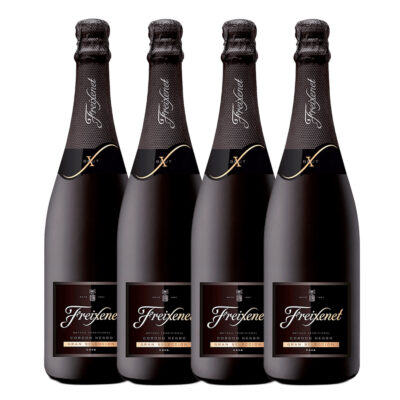 kit 4x Cava Freixenet Cordon Negro Brut 750ml