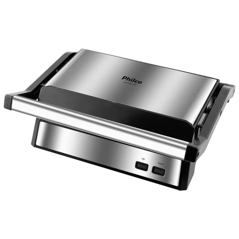 Churrasqueira Philco PGR21PI Maxx Clean 2 em 1, 1000W, Chapa Antiaderente 127V - Image 2