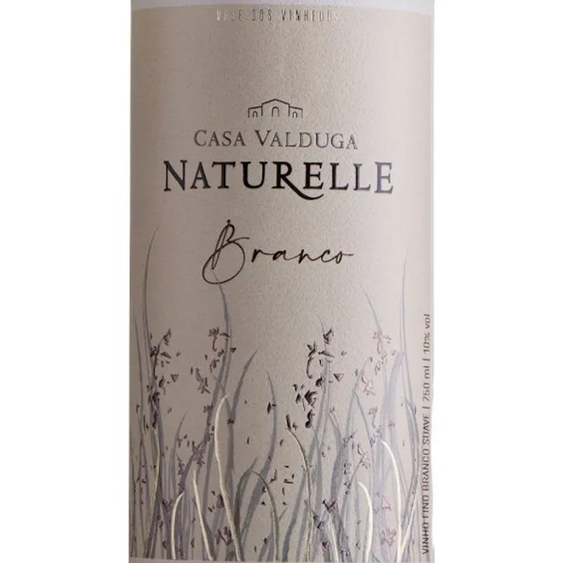 Vinho Naturelle Branco Suave Casa Valduga 750ml - Image 2