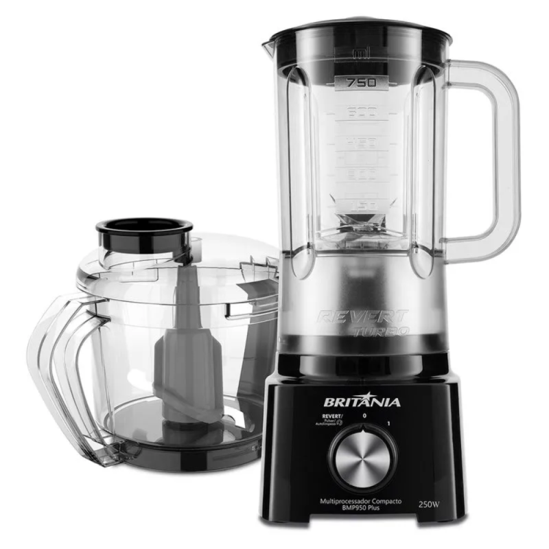Multiprocessador Britânia 2 em 1 Compacto 300W BMP950 Plus 127V - Image 2
