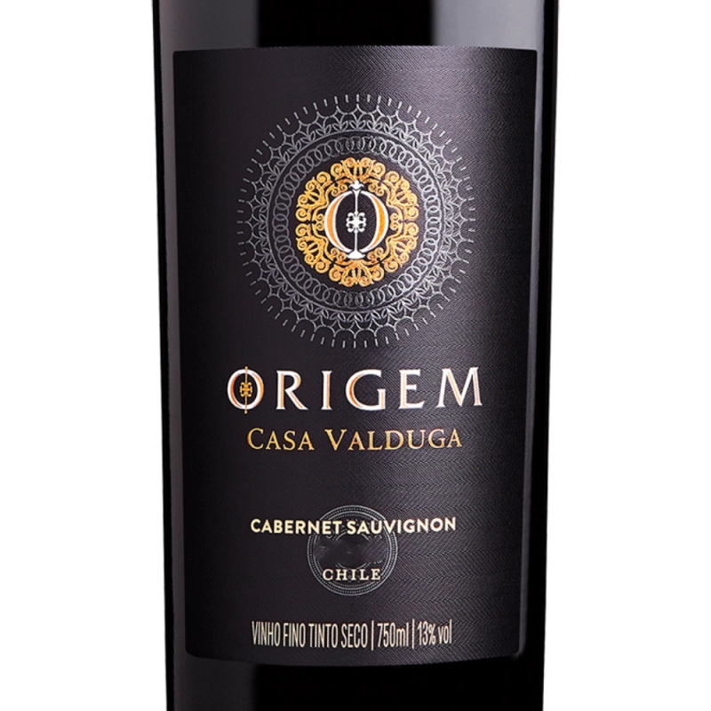Vinho Tinto Origem Cabernet Sauvignon Casa Valduga 750ml - Image 2
