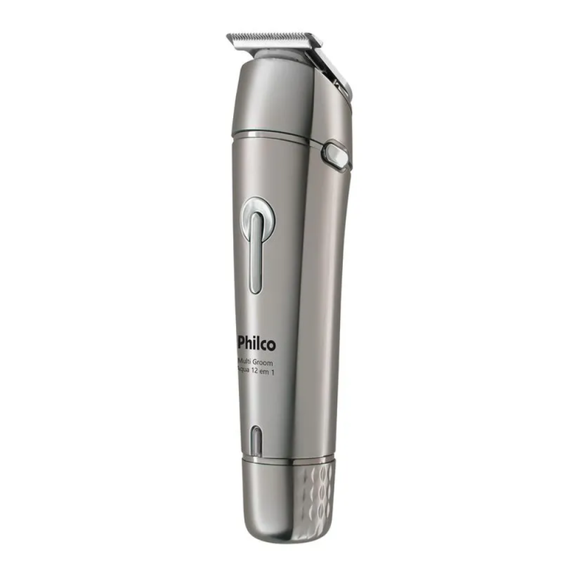 Aparador de Pelos Philco PAP03 Multigroom Aqua 12 em 1 3W Bivolt - Image 2