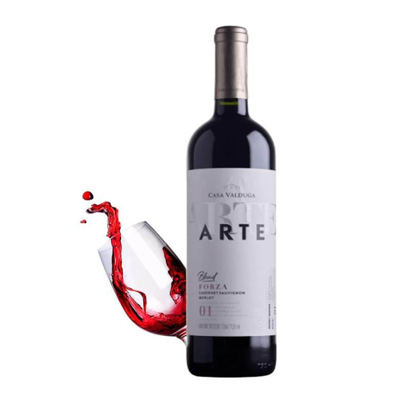 Vinho Tinto Arte Forza Cabernet Sauvignon Casa Valduga 750ml - Image 2