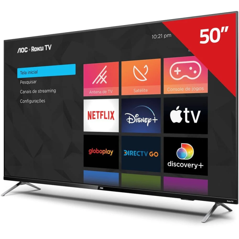 SMART TV AOC ROKU LED 50 POLEGADAS 4K UHD WI-FI - Image 2