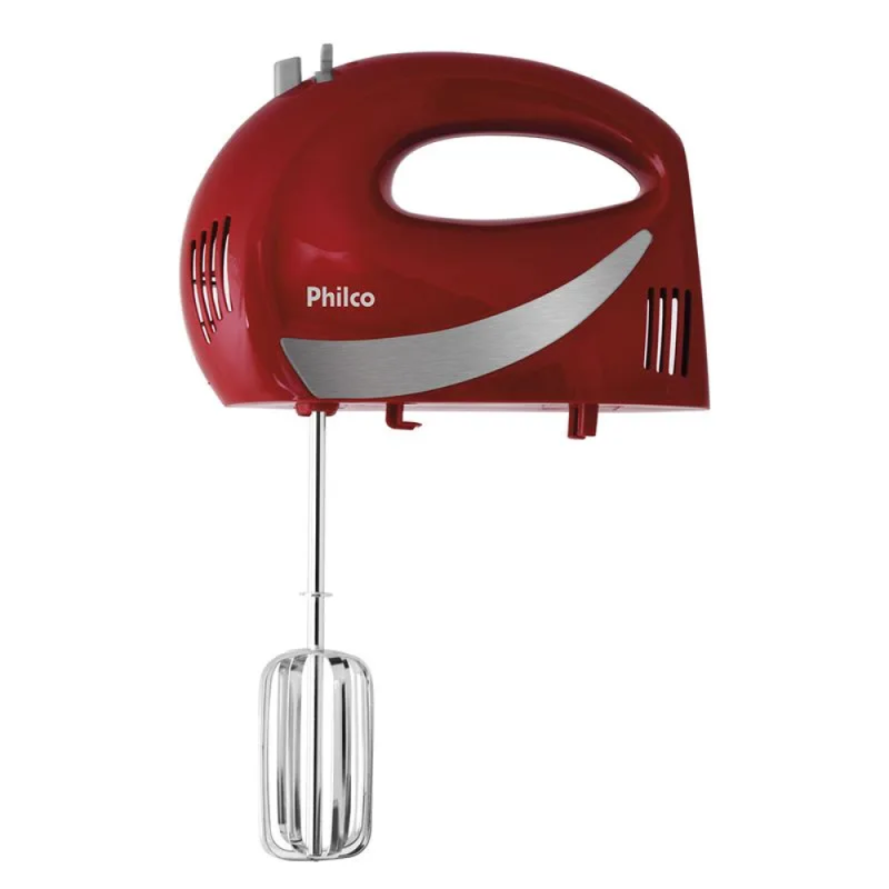 Batedeira Philco Paris Inox Vermelha 400W 220V - Image 3