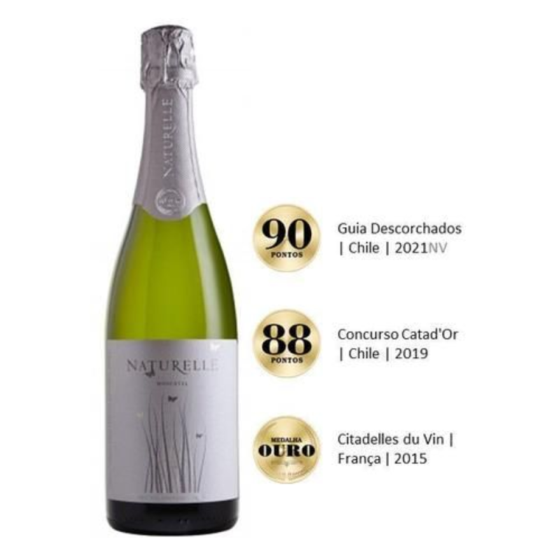 Espumante Naturelle Moscatel Casa Valduga 750ml - Image 3