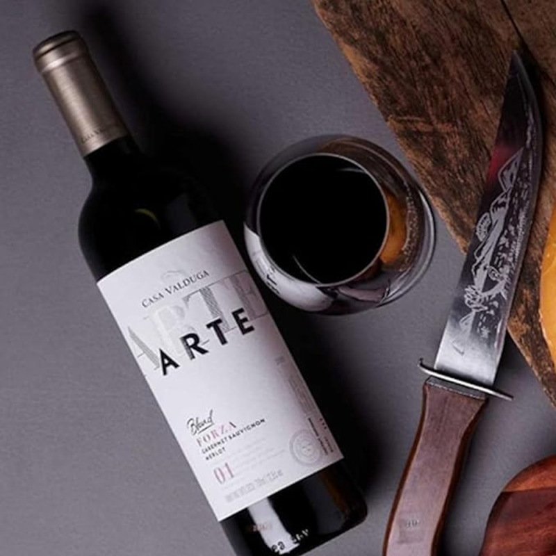 Vinho Tinto Arte Forza Cabernet Sauvignon Casa Valduga 750ml - Image 3