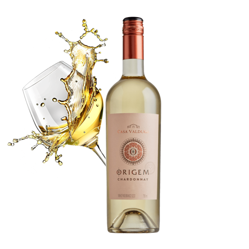 Vinho Branco Origem Chardonnay Casa Valduga 750ml - Image 3
