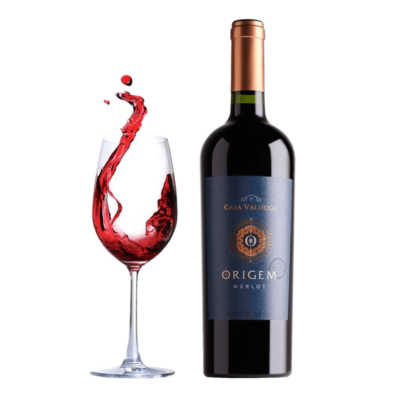 Vinho Tinto Seco Origem Merlot Casa Valduga 750ML - Image 3