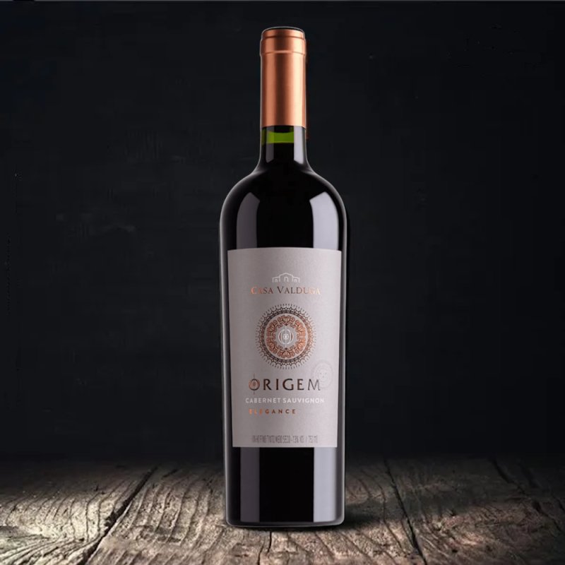 Vinho Meio Seco Origem Elegance Cabernet Casa Valduga 750ml - Image 3