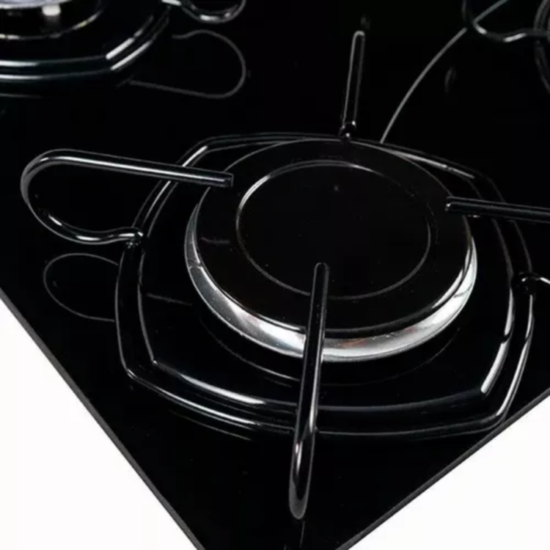Cooktop a gas Braslar Pop 4 bocas Mesa de vidro - Image 3