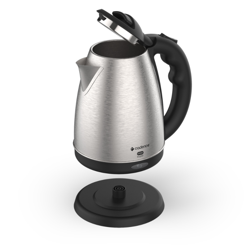 Chaleira Elétrica Cadence CEL821 Inox e Preto 1,8L - Image 4