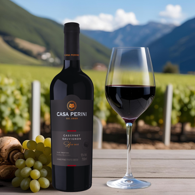 Vinho Tinto Cabernet Sauvignon Casa Perini 750ml - Image 4