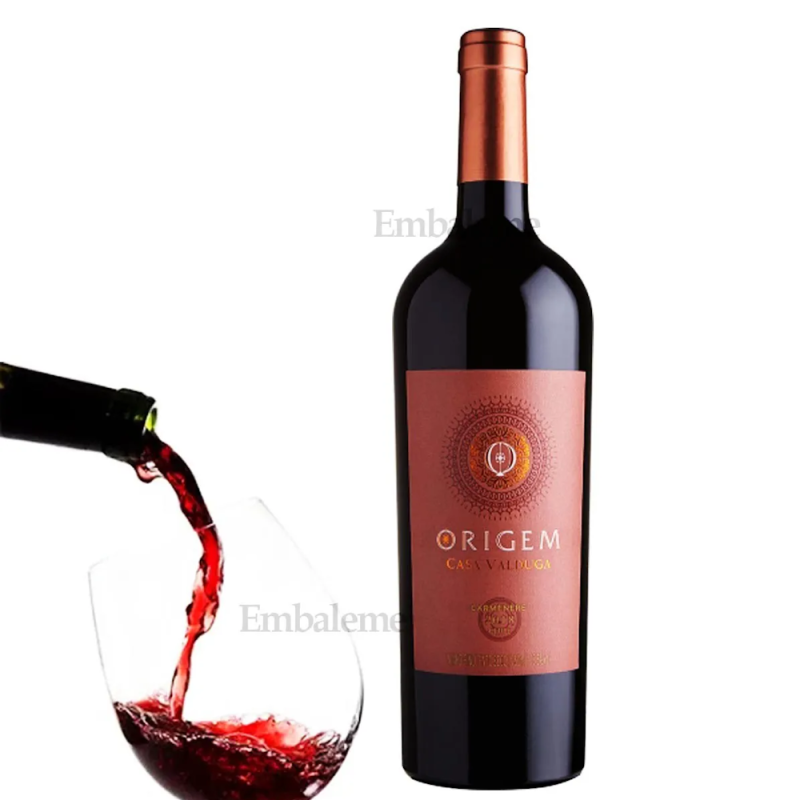 Vinho Tinto Origem Carménère Casa Valduga 750ml - Image 4