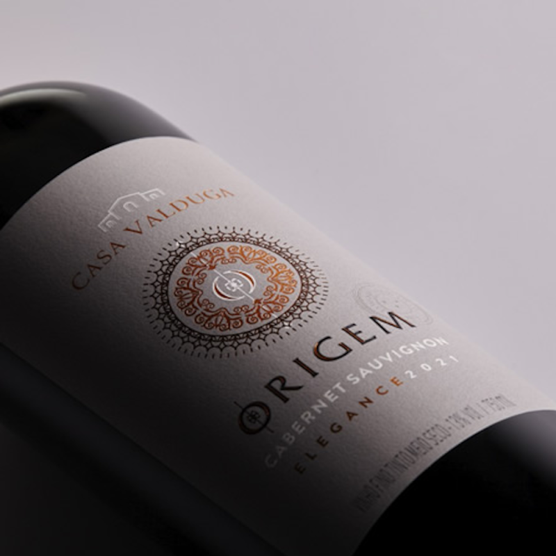 Vinho Meio Seco Origem Elegance Cabernet Casa Valduga 750ml - Image 4