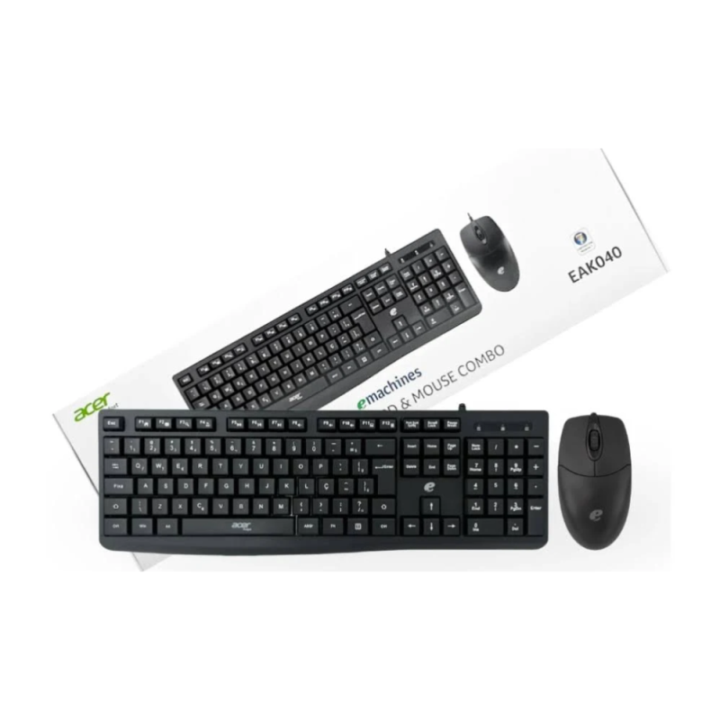 Kit Teclado e Mouse Acer USB EAK040 PT-BR - Image 4