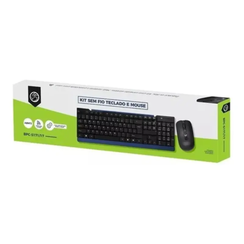 Kit Teclado e Mouse sem fio BPC-5271/17 - Image 5