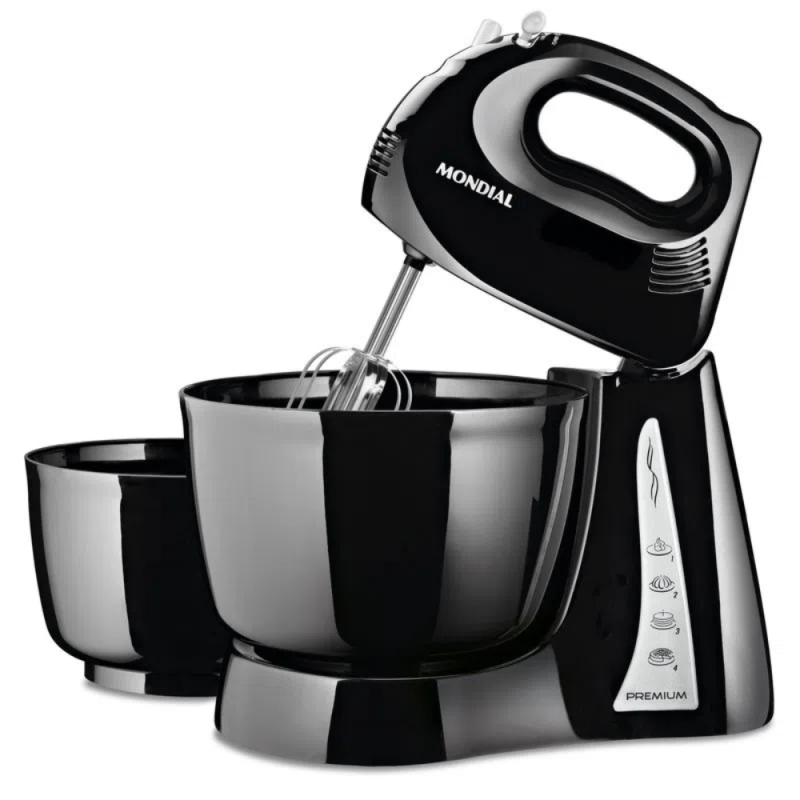 Batedeira Britânia Diamante Duo Mixer Turbo PR 4,3L 350W 127V - Image 5
