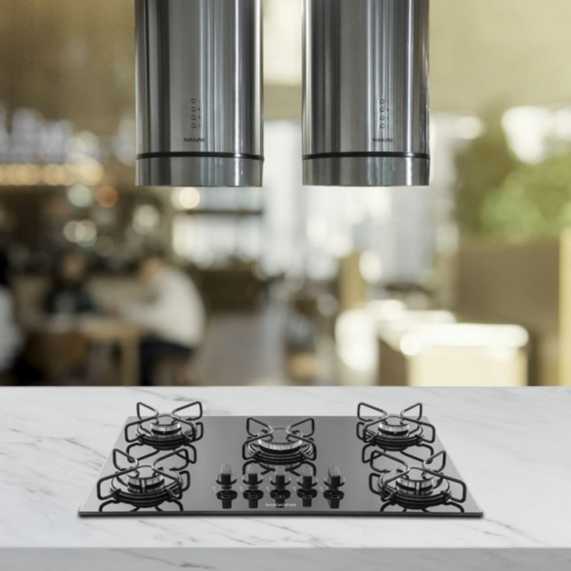 Fogão Cooktop Suggar Esmaltado 5 bocas VP a gas - Image 5