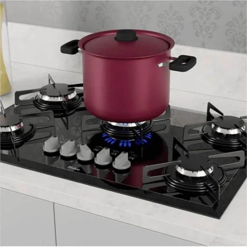 Cooktop Philco Cook Chef 5 Bocas Vidro Temperado Bivolt - Image 5