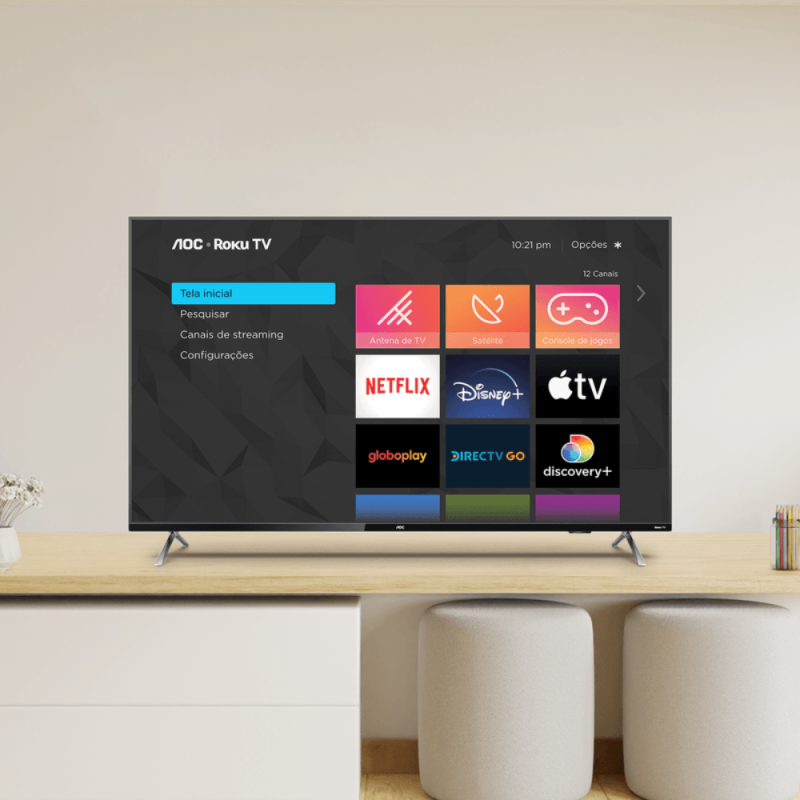 SMART TV AOC ROKU LED 50 POLEGADAS 4K UHD WI-FI - Image 5
