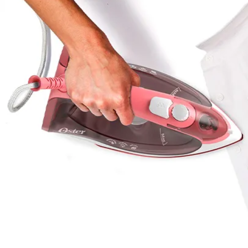 Ferro de Passar Vapor Oster Rosa Aeroceramic Base cerâmica - Image 5