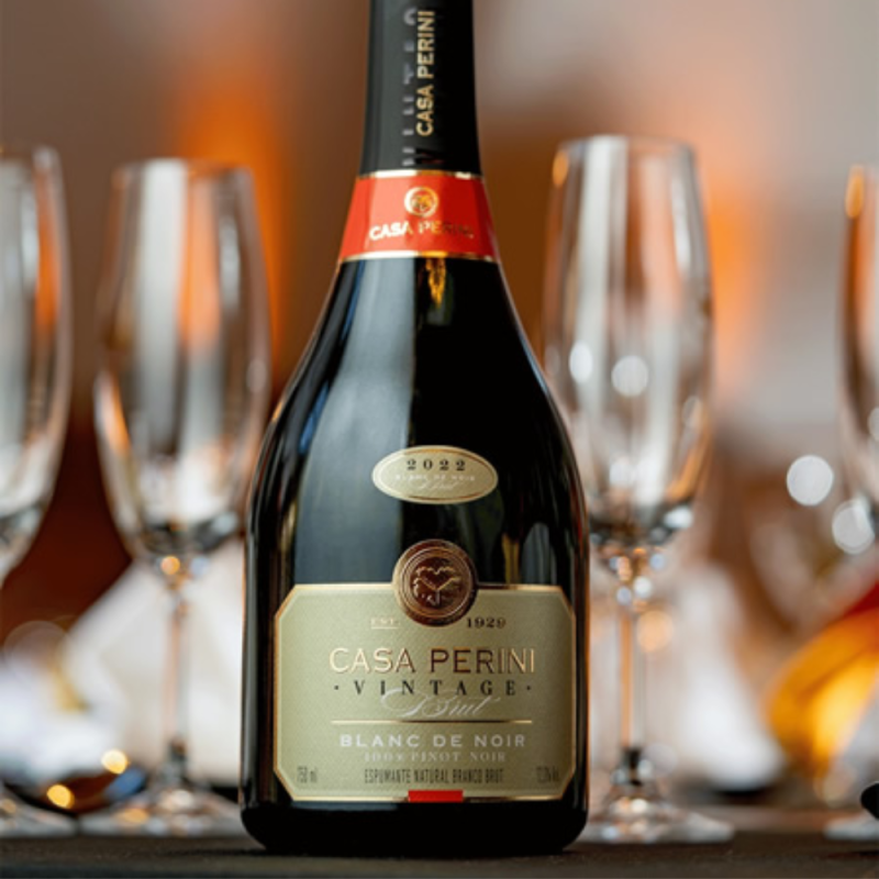 Espumante Vintage Brut Blanc de Noir Casa Perini 750ml - Image 5