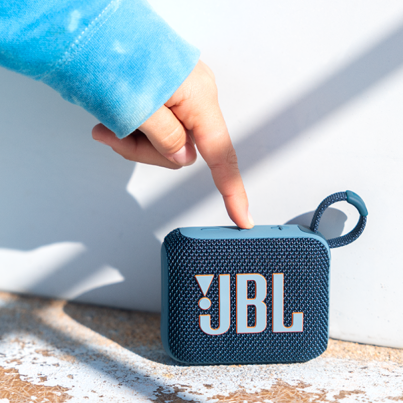 Caixa De Som JBL Go 4 Bluetooth À Prova D'água Bivolt Preto - Image 5