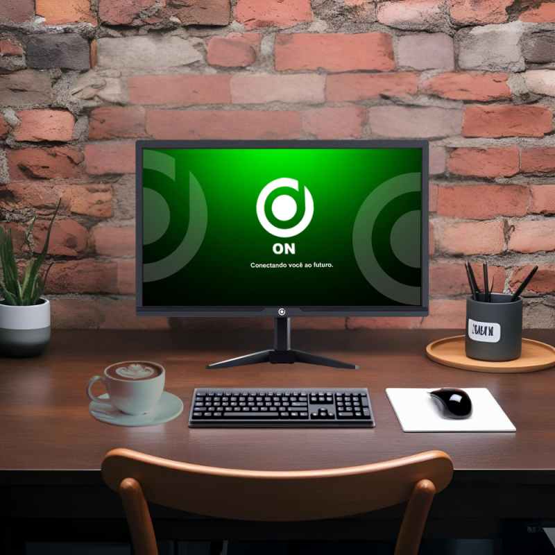 Monitor LED ON 19" HD Vesa  HDMI VGA Widescreen - Image 3