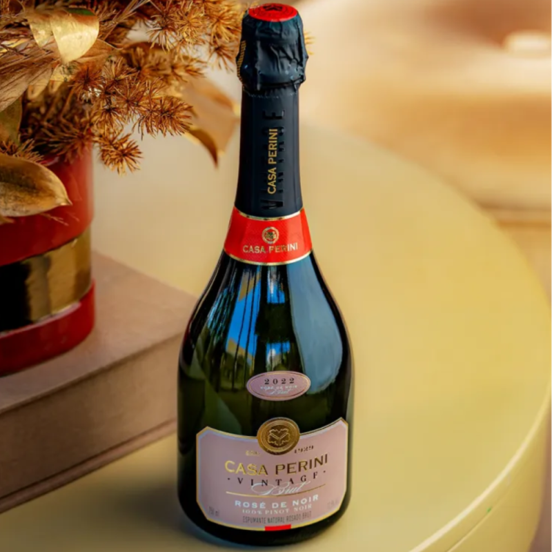 Espumante Vintage Brut Rosé de Noir Casa Perini 750ml - Image 4