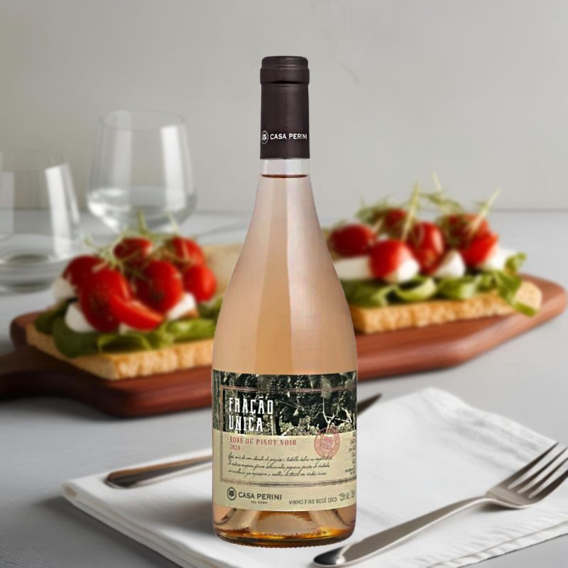 Vinho Rosé Fração Única Pinot Noir Casa Perini 750ML - Image 4