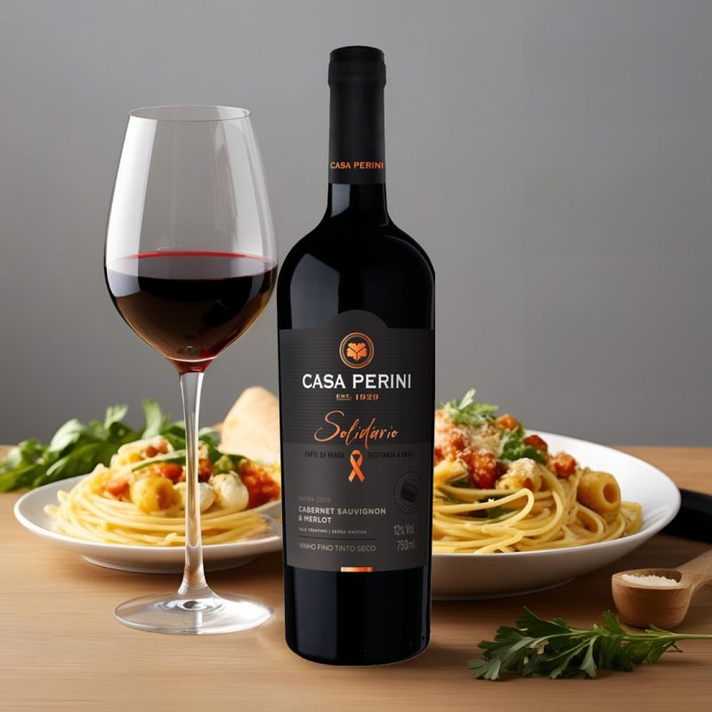 Vinho Tinto Solidário Cabernet Sauvignon Casa Perini 750ML - Image 3