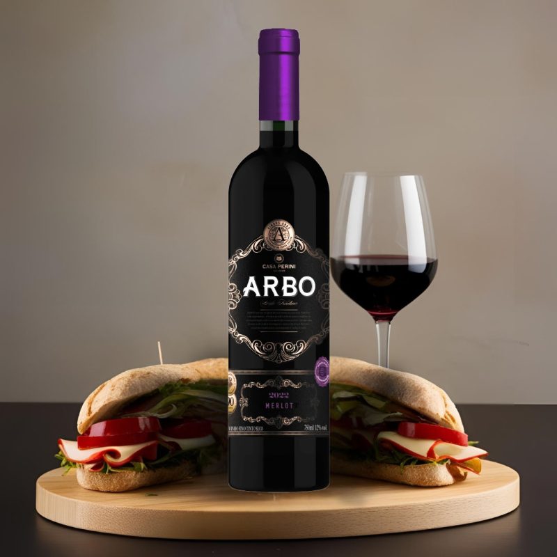 Vinho Tinto Arbo Merlot Casa Perini 750ml - Image 4