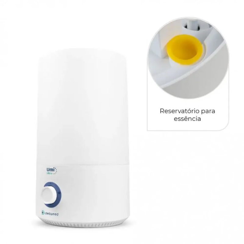 Umidificador de Ar Dellamed Umi Ultra Ultrassônico 4,3 Litros Bivolt - Imagem 2