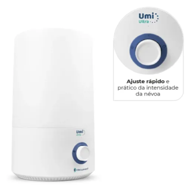 Umidificador de Ar Dellamed Umi Ultra Ultrassônico 4,3 Litros Bivolt - Imagem 3