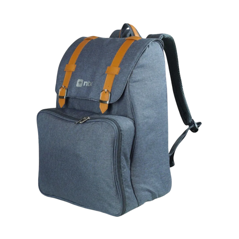 Mochila Termica Cooler Picnic Park NTK Kit RPET 300D Azul