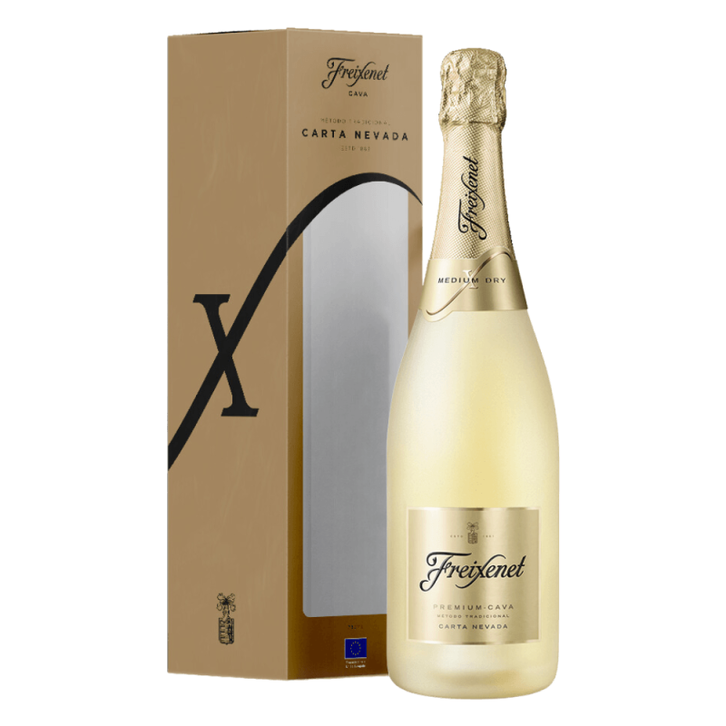 Kit 4x Espumante Cava Freixenet Carta Nevada Demi-Sec 750ml - Imagem 4
