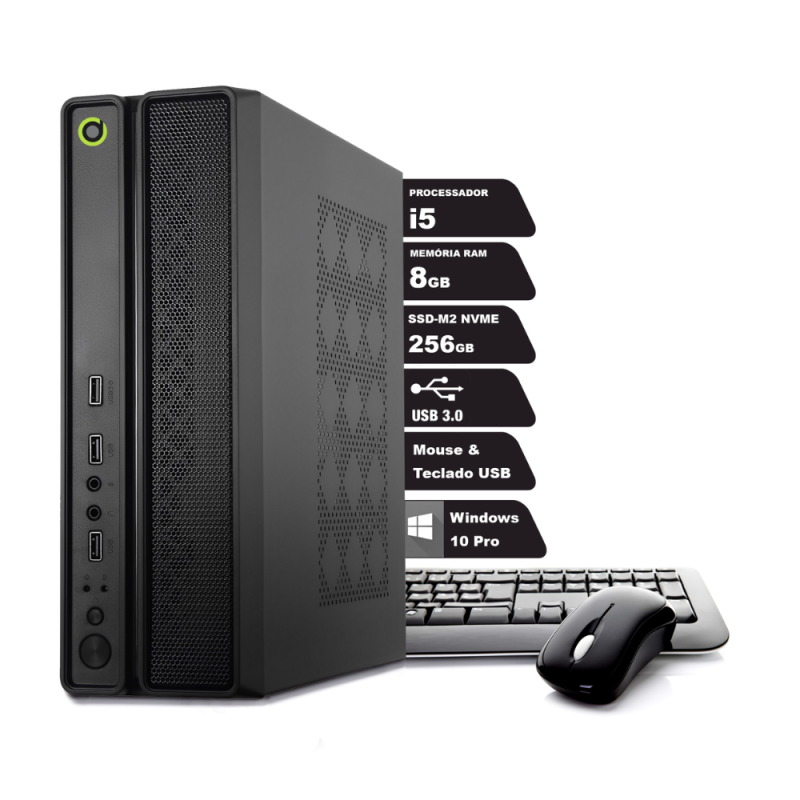 Mini Computador On Compact Mini I I3 5005U 4GB 120GB Linux - Imagem 2