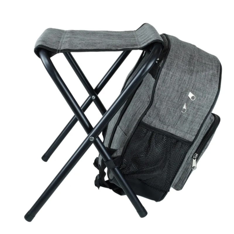 Banqueta com Mochila NTK Spacio Compacta Estrutura de Aço Cinza - Imagem 2