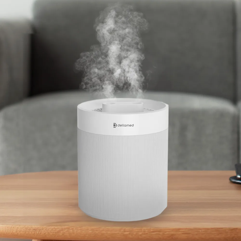 Umidificador de ar Dellamed  Ar Light 2,3L Ultrassônico Branco - Imagem 2
