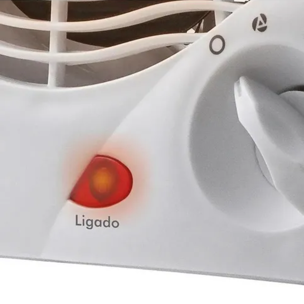 Aquecedor de Ar Britania AB1100N 3 Niveis Branco 127V - Imagem 4