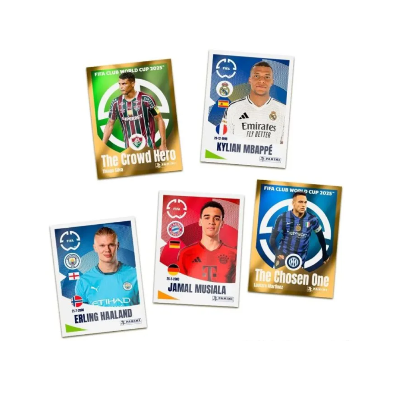 KIT 6 Envelopes Panini FIFA Club World Cup 2025 - Imagem 4