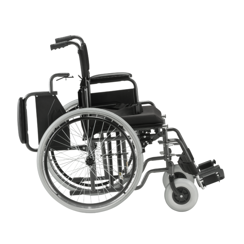 Cadeira de Rodas D400  Dellamed T46 Dobrável em Aço carbono