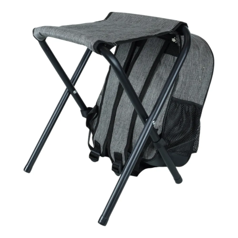 Banqueta com Mochila NTK Spacio Compacta Estrutura de Aço Cinza - Imagem 4