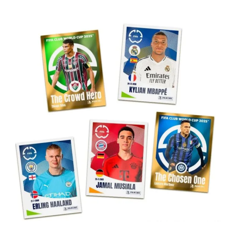 KIT Album De Figurinha Panini Fifa Club World Cup 2025 com 6 envelopes - Imagem 4