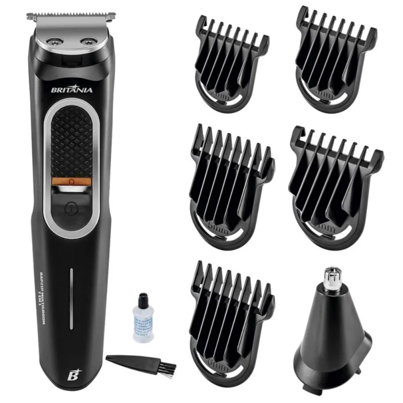 Aparador de Pelos Britania BAP21P Multigroom 7 em 1 Bivolt - Imagem 5