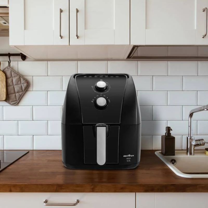 Air Fryer Britania 5,5L Antiaderente Redstone 127V BFR50 - Imagem 8