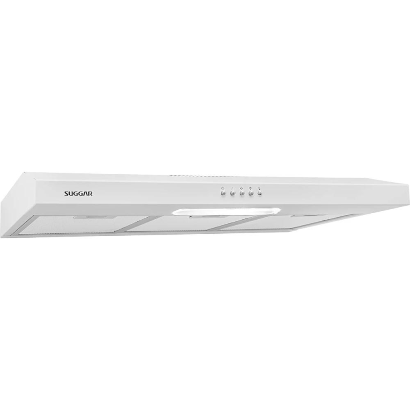 Depurador de Ar Slim Suggar 80cm 5 Bocas 3 Vel. Branco